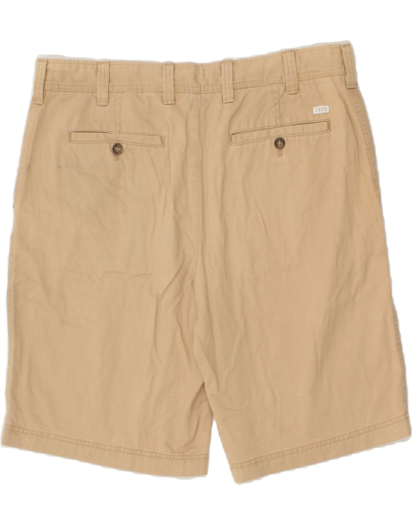 IZOD Mens Salt Water Chino Shorts W38 XL Beige Cotton | Vintage Izod | Thrift | Second-Hand Izod | Used Clothing | Messina Hembry 