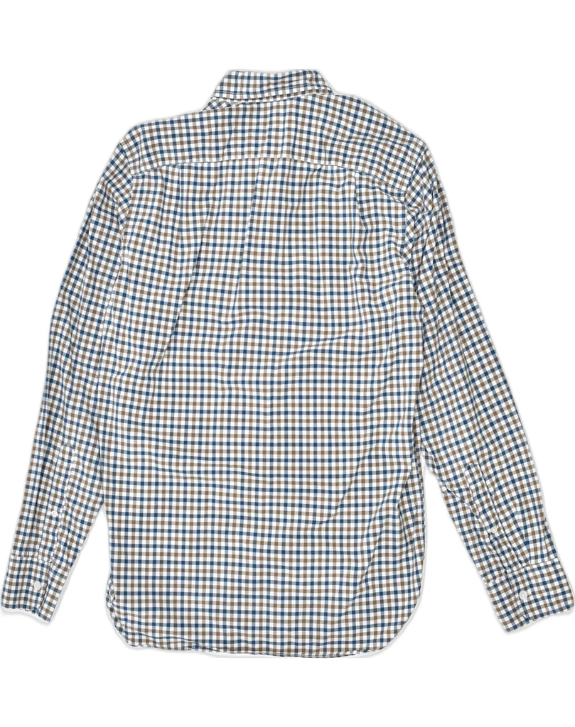 J. CREW Mens Shirt Small Multicoloured Gingham Cotton | Vintage | Thrift | Second-Hand | Used Clothing | Messina Hembry 