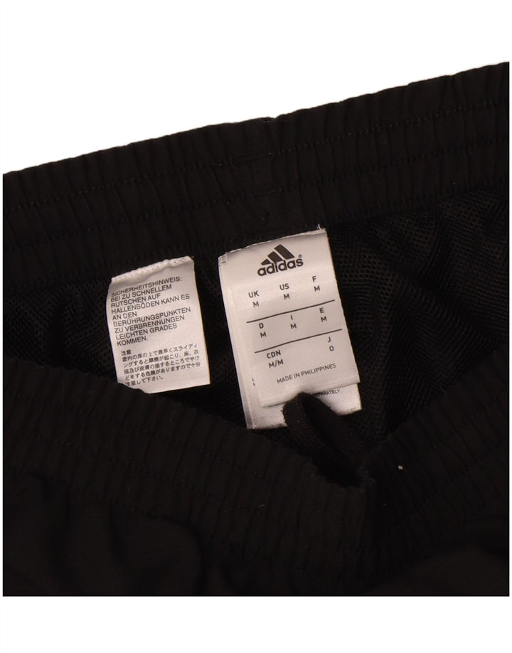 Adidas Mens Tracksuit Trousers Joggers Medium Black Polyester