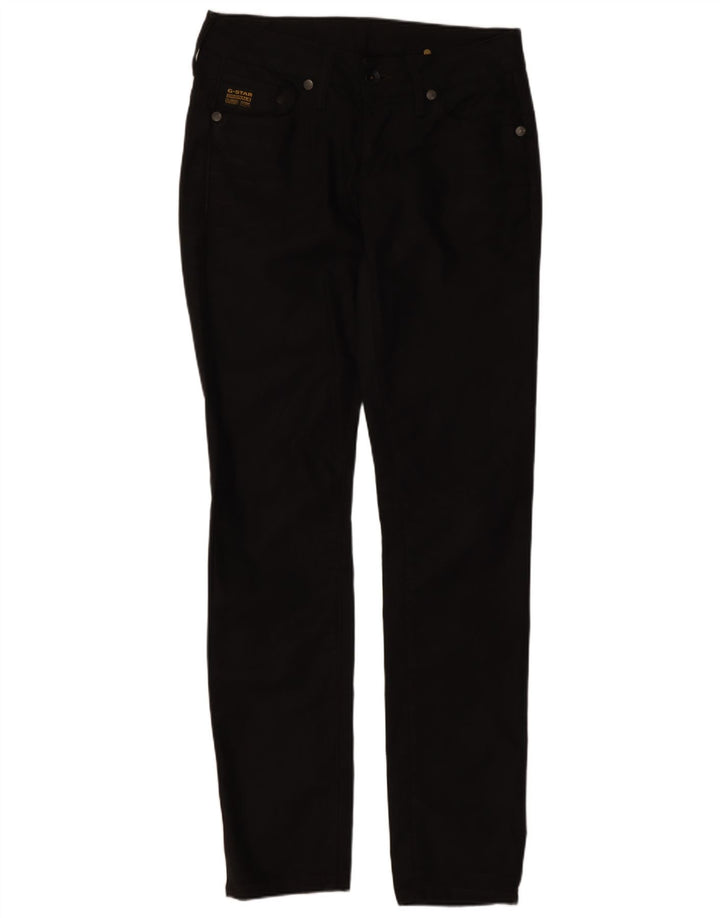 G-Star Womens Slim Jeans W30 L32 Black Cotton