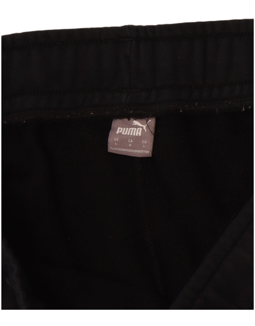 Puma Mens Tracksuit Trousers Joggers Large Black