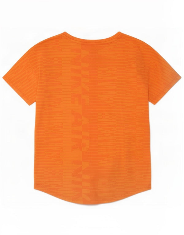 Nike Mens Dri Fit Graphic T-Shirt Top XS Orange