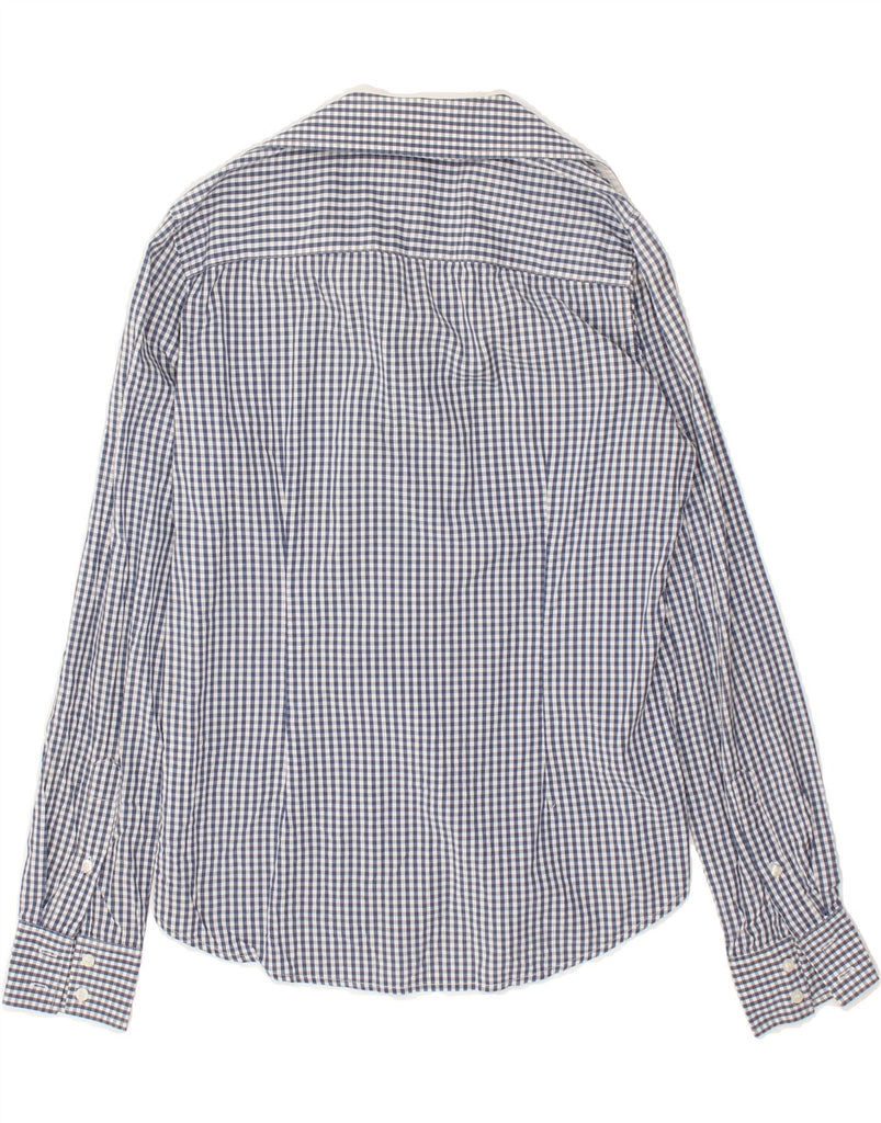 GANT Womens Shirt UK12 Medium  Blue Gingham Cotton | Vintage Gant | Thrift | Second-Hand Gant | Used Clothing | Messina Hembry 