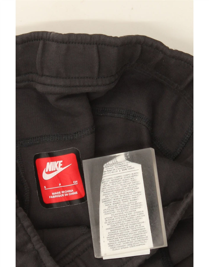 Nike Mens Tracksuit Trousers Joggers Small Grey Cotton