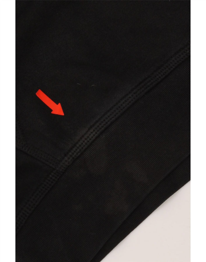 Nike Mens Hoodie Jumper Small Black Cotton