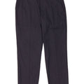 Marks & Spencer Mens Straight Suit Trousers W34 L29 Navy Blue Polyester