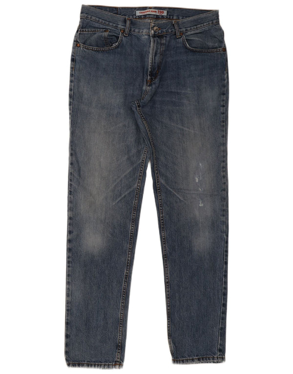 Carrera Mens 700 Regular Slim Jeans W36 L34 Blue Cotton
