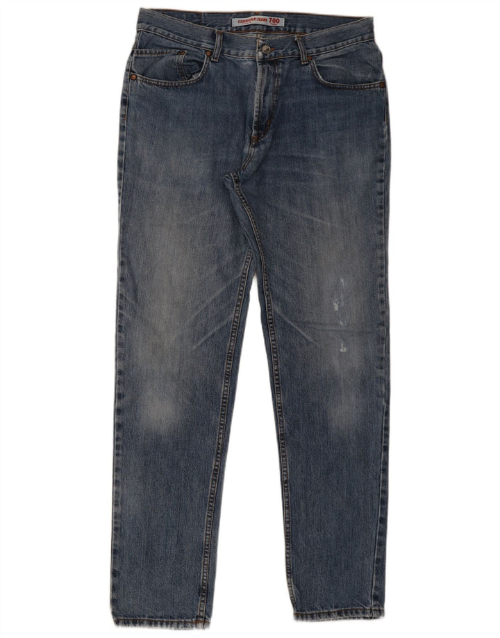 Carrera Mens 700 Regular Slim Jeans W36 L34 Blue Cotton