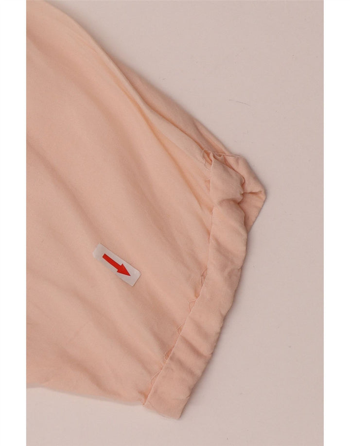 Temptation Womens Blouse Top UK 16 Large Pink Viscose