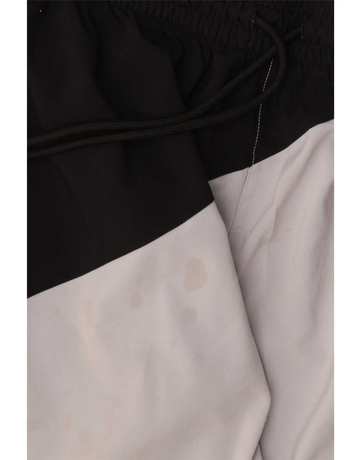 Reebok Mens Graphic Sport Shorts XL Black Colourblock Polyester