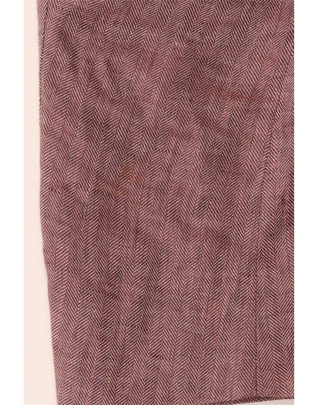 Marks & Spencer Mens 2 Button Blazer Jacket UK 40 Medium Pink Herringbone