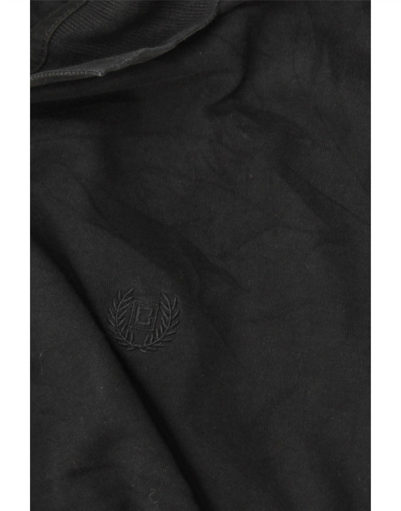 CHAPS Mens Custom Fit Polo Shirt XL Black Cotton Vintage Chaps and Second-Hand Chaps from Messina Hembry 