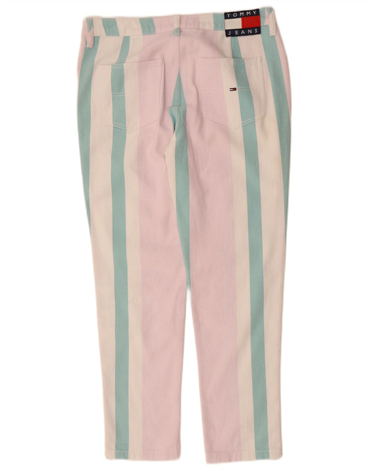TOMMY HILFIGER Womens Izzy High Rise Cropped Jeans W30 L28 Multicoloured