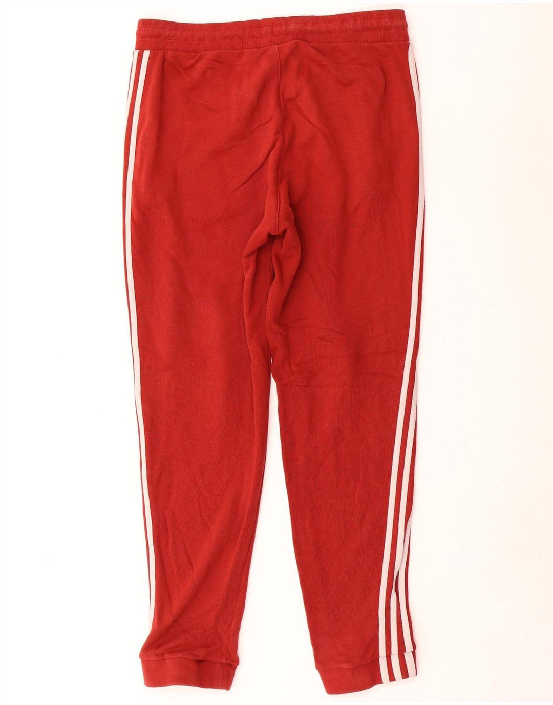 Adidas Mens Tracksuit Trousers Joggers Small Red Cotton