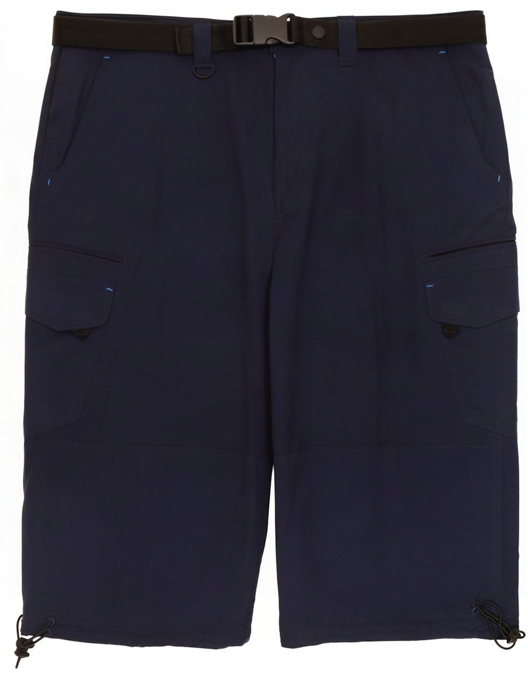 Marks & Spencer Mens Cargo Shorts W40 XL Navy Blue Cotton