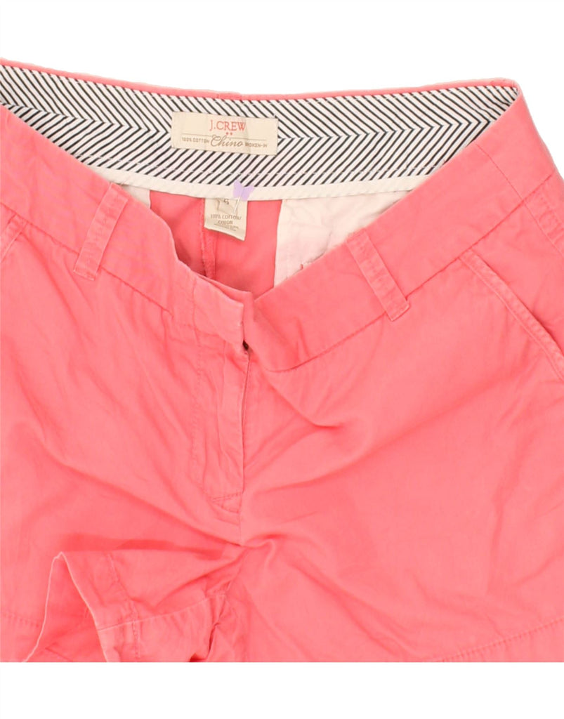 J. CREW Womens Broken In Chino Shorts US 6 Medium W31 Pink Cotton | Vintage J. Crew | Thrift | Second-Hand J. Crew | Used Clothing | Messina Hembry 