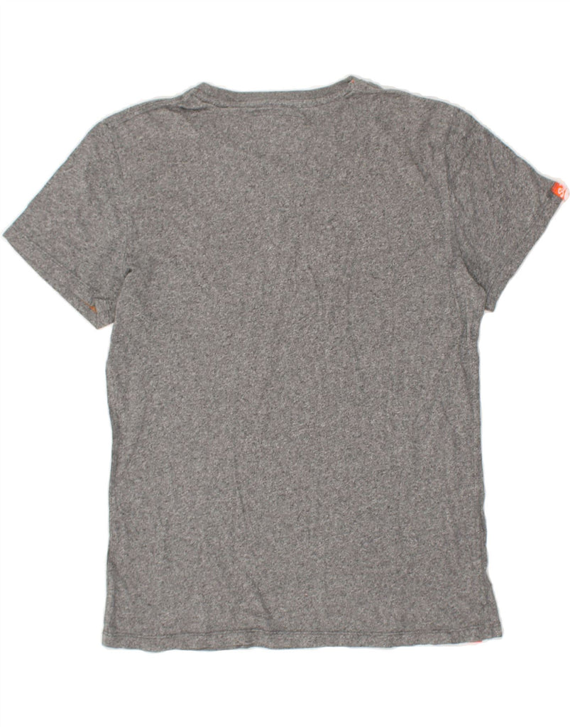 SUPERDRY Womens T-Shirt Top Large Grey Cotton | Vintage Superdry | Thrift | Second-Hand Superdry | Used Clothing | Messina Hembry 