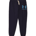 UNDER ARMOUR Womens Tracksuit Trousers Joggers UK 14 Medium  Navy Blue Vintage Under Armour and Second-Hand Under Armour from Messina Hembry 