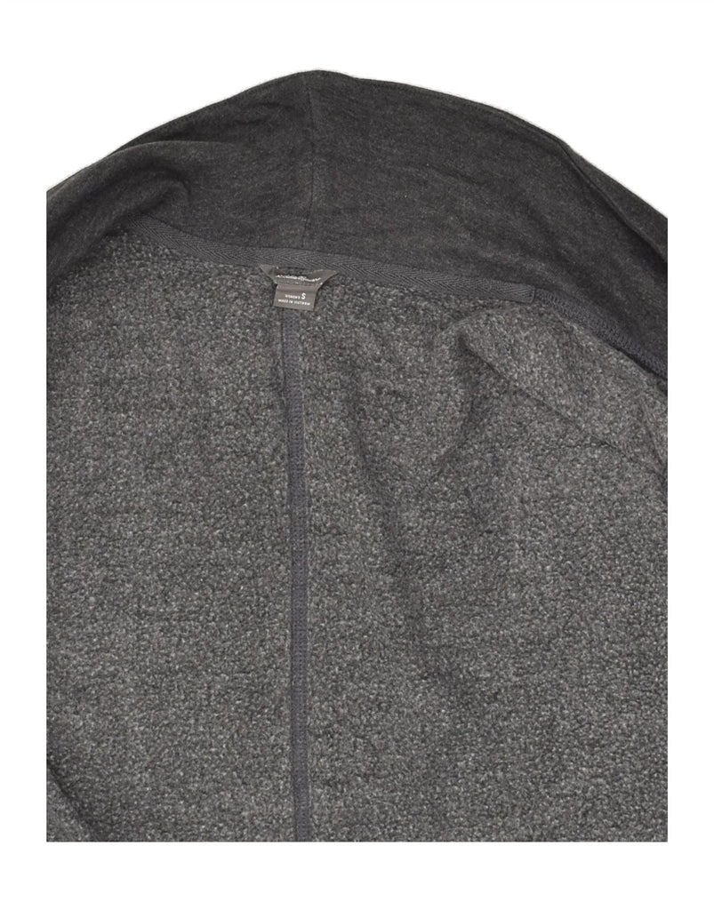 EDDIE BAUER Womens Cardigan Sweater UK 10 Small Grey Cotton | Vintage Eddie Bauer | Thrift | Second-Hand Eddie Bauer | Used Clothing | Messina Hembry 