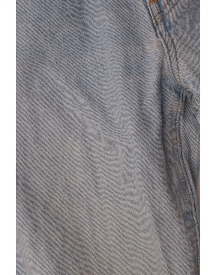Levi's Womens 501 Straight Jeans W26 L26 Blue Cotton