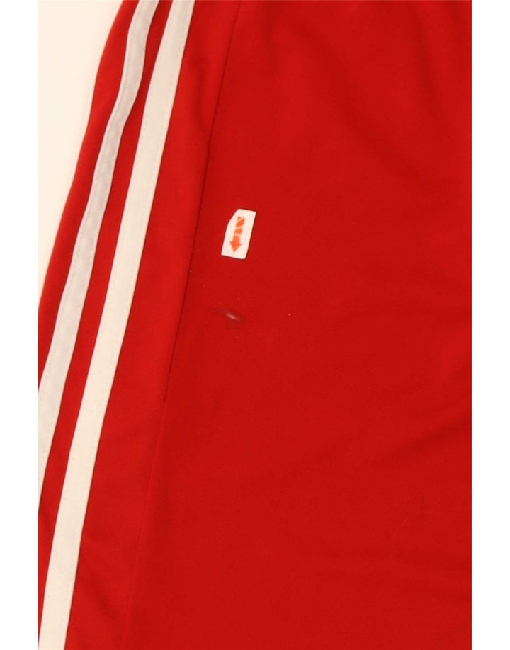 Adidas Mens Climalite Sport Shorts Medium  Red Polyester