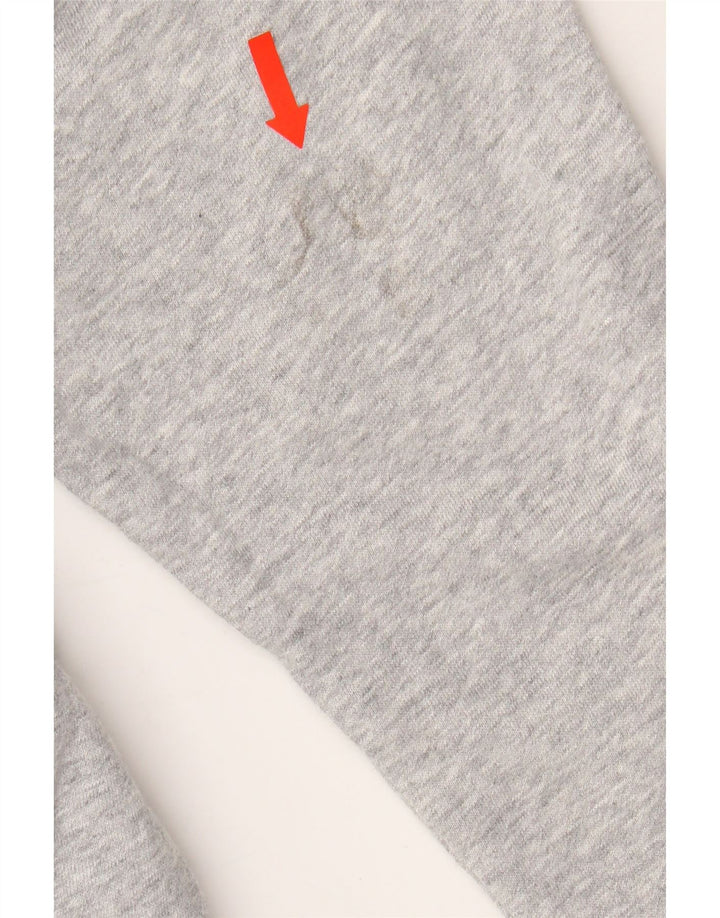 ADIDAS Womens Sweatshirt Jumper UK 16/18 Large Grey Cotton Vintage Adidas and Second-Hand Adidas from Messina Hembry 