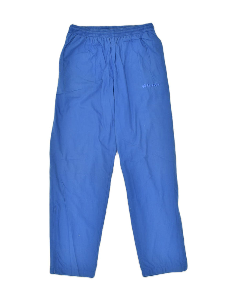 LOTTO Mens Tracksuit Trousers UK 38/40 Medium Blue Polyester | Vintage Lotto | Thrift | Second-Hand Lotto | Used Clothing | Messina Hembry 