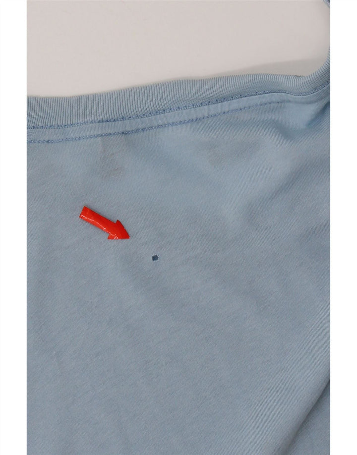 Gant Mens Graphic T-Shirt Top 3XL Blue Cotton