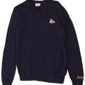 Timberland Boys Crew Neck Jumper Sweater 15-16 Years Medium Navy Blue