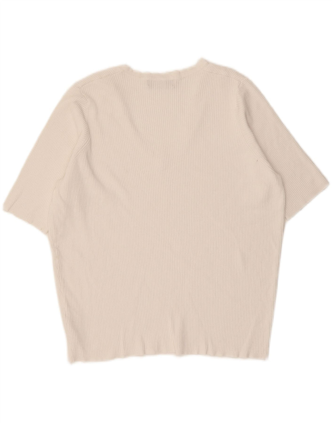 MARKS & SPENCER Womens Blouse Top UK 18 XL White Viscose Vintage Marks & Spencer and Second-Hand Marks & Spencer from Messina Hembry 