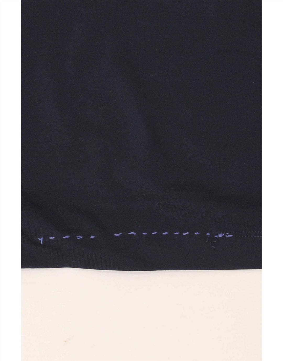 Nike Mens Dri Fit Top Long Sleeve UK 42/44 Large Navy Blue Polyester