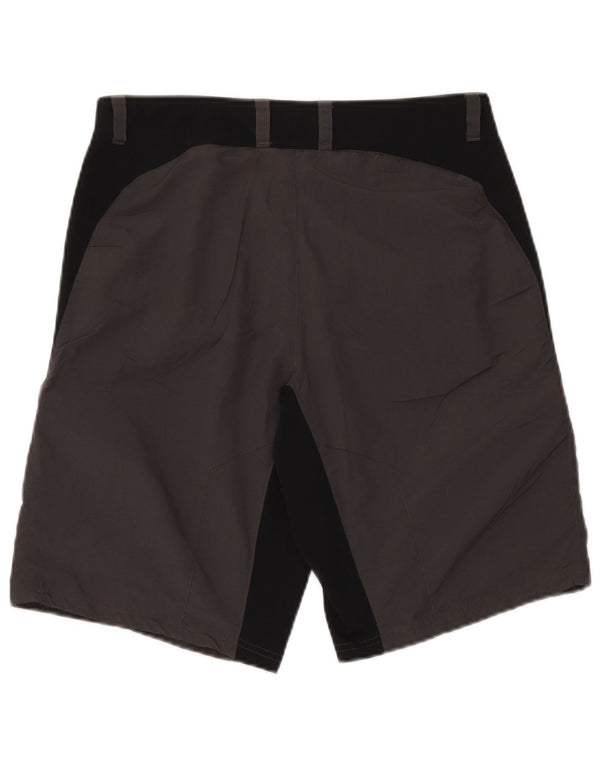 Jack Wolfskin Mens Cargo Shorts EU 48 Medium W32 Grey Colourblock