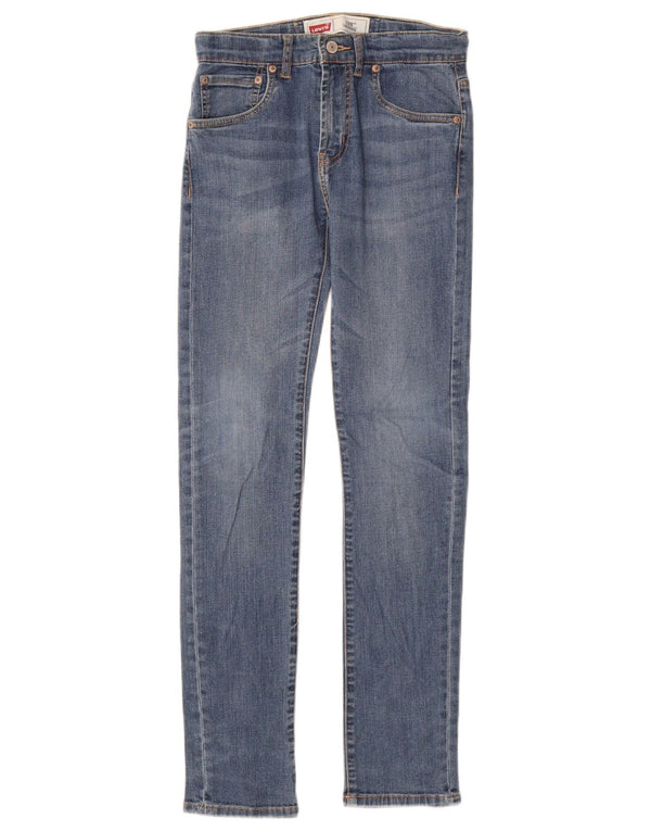 Levi's Girls 510 Skinny Jeans 13-14 Years W26 L30 Blue Cotton