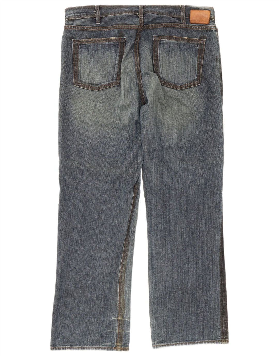 Gap Mens Straight Jeans W36 L32 Blue Cotton