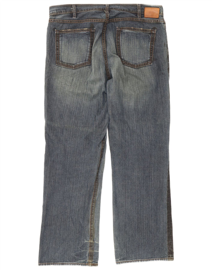 Gap Mens Straight Jeans W36 L32 Blue Cotton