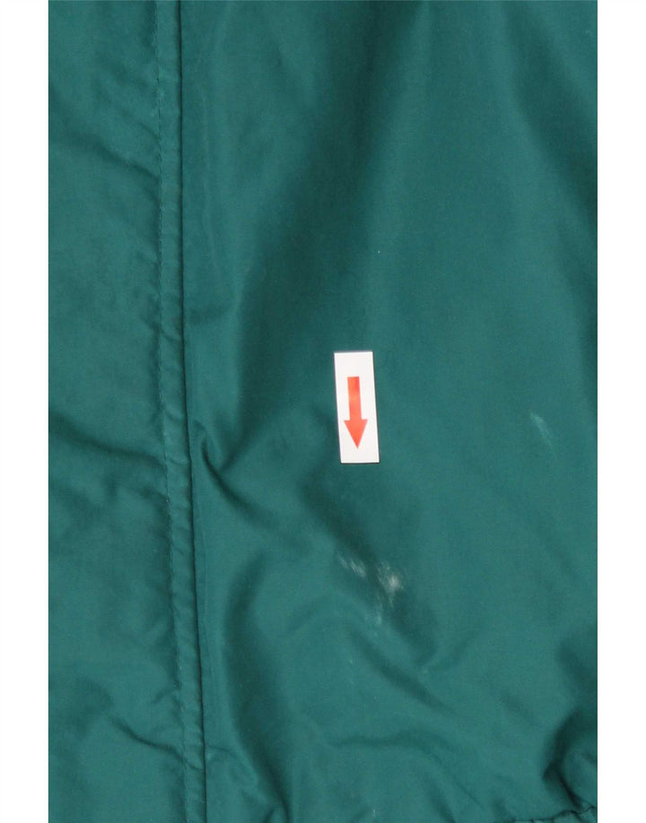 Columbia Mens Windbreaker Jacket UK 38 Medium Green Colourblock Nylon