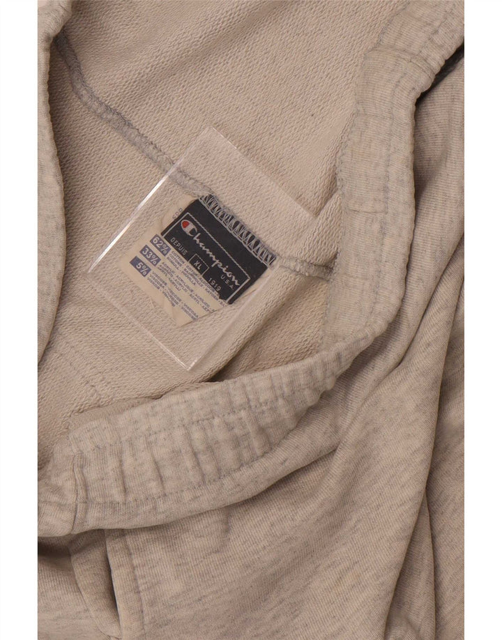 Champion Mens Tracksuit Trousers Joggers XL Grey Cotton