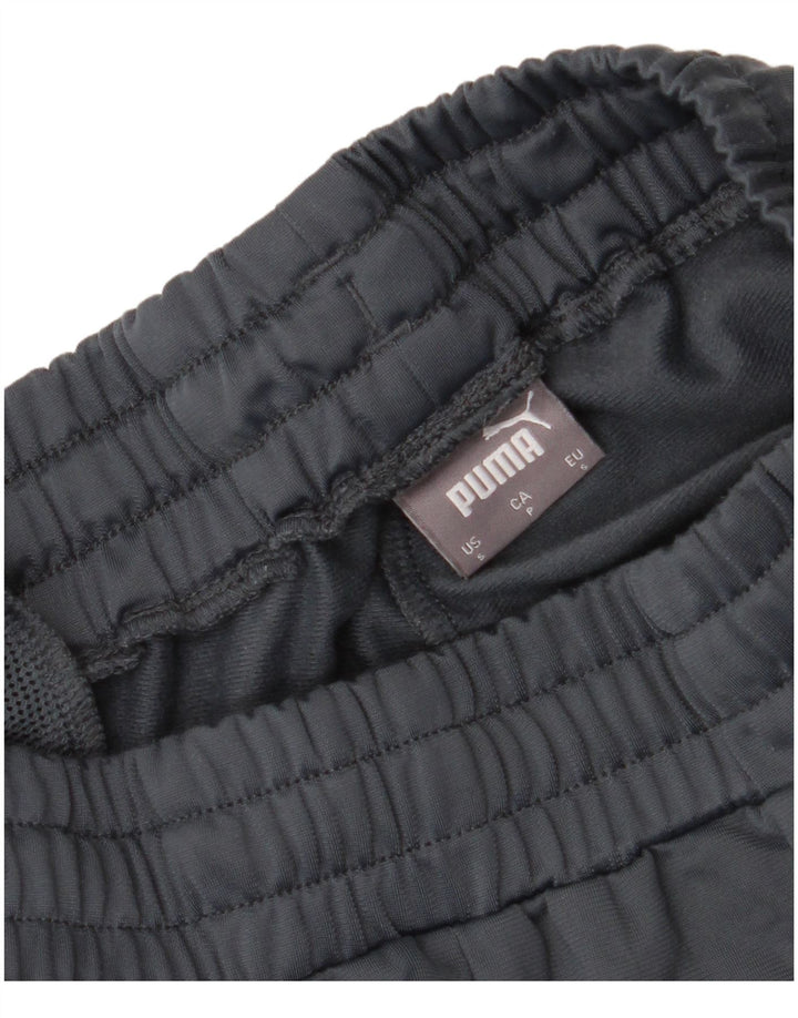 Puma Mens Tracksuit Trousers Joggers Small Grey Colourblock