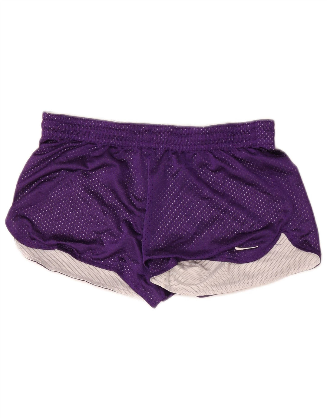 Nike Womens Dri Fit Sport Shorts US 4/6 Small Purple Polyester