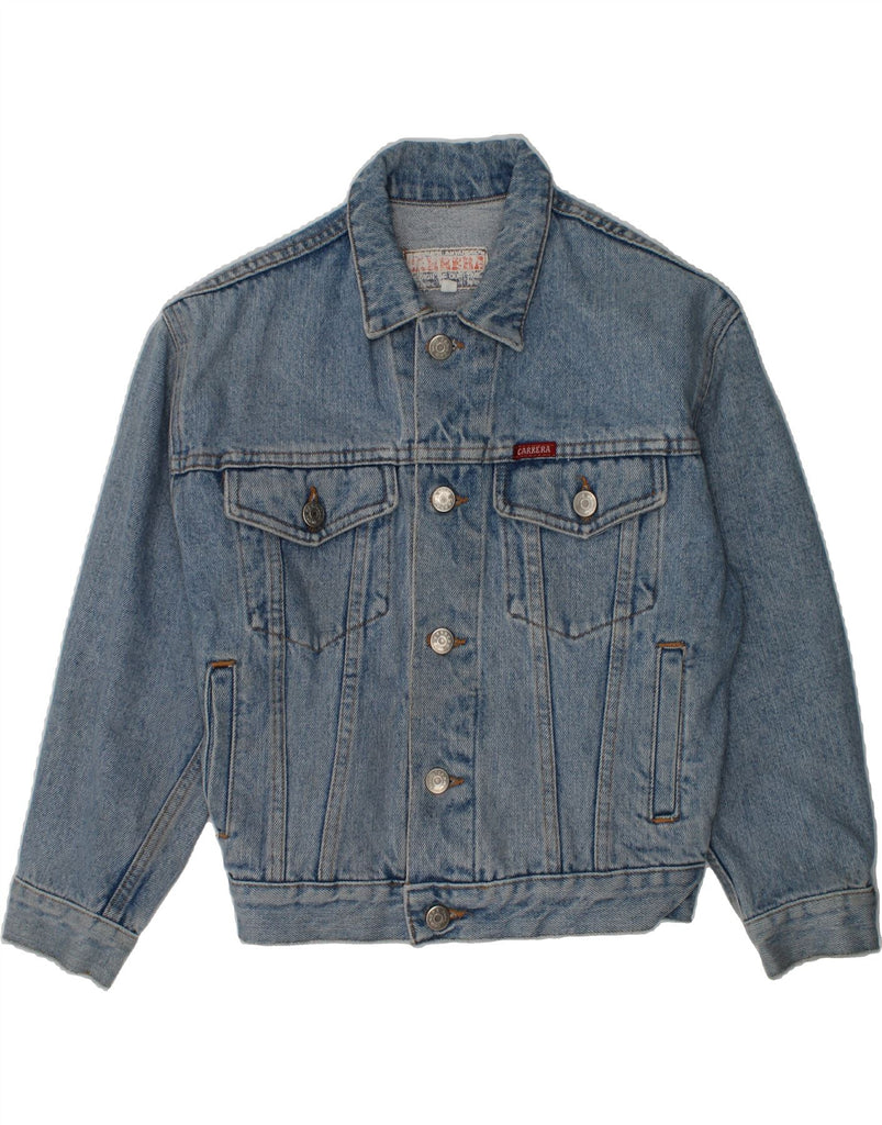 CARRERA Boys Denim Jacket 7-8 Years Blue Cotton | Vintage Carrera | Thrift | Second-Hand Carrera | Used Clothing | Messina Hembry 