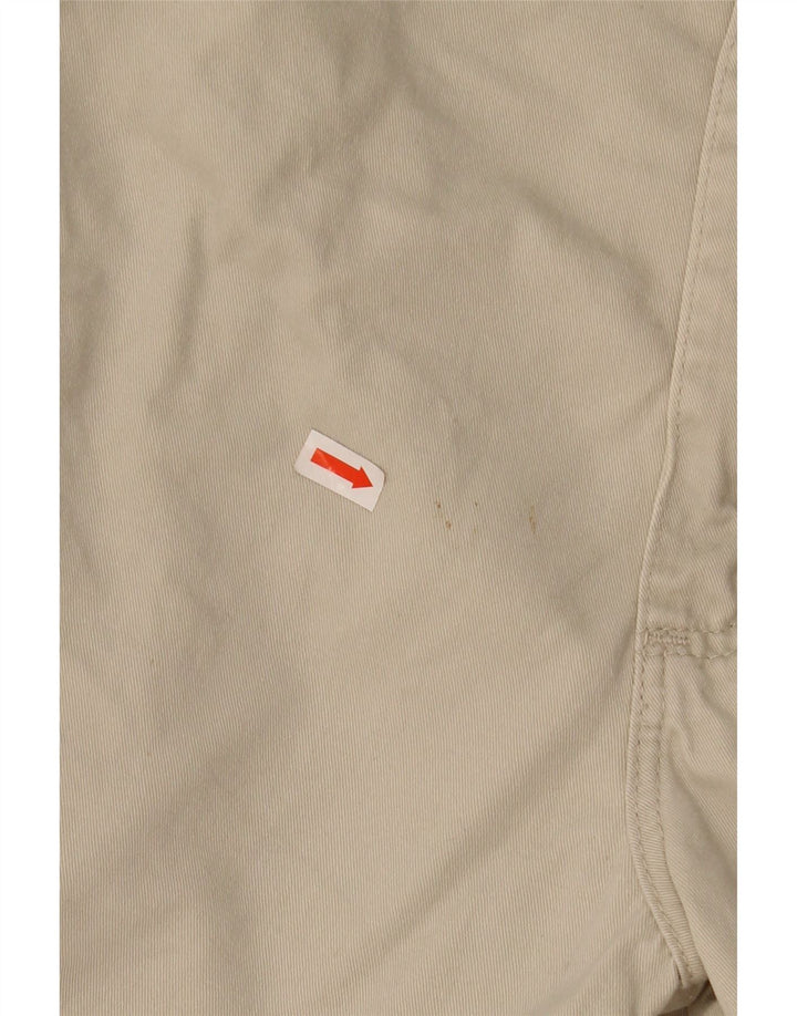 WRANGLER Mens Cargo Shorts W36 Large Beige Cotton