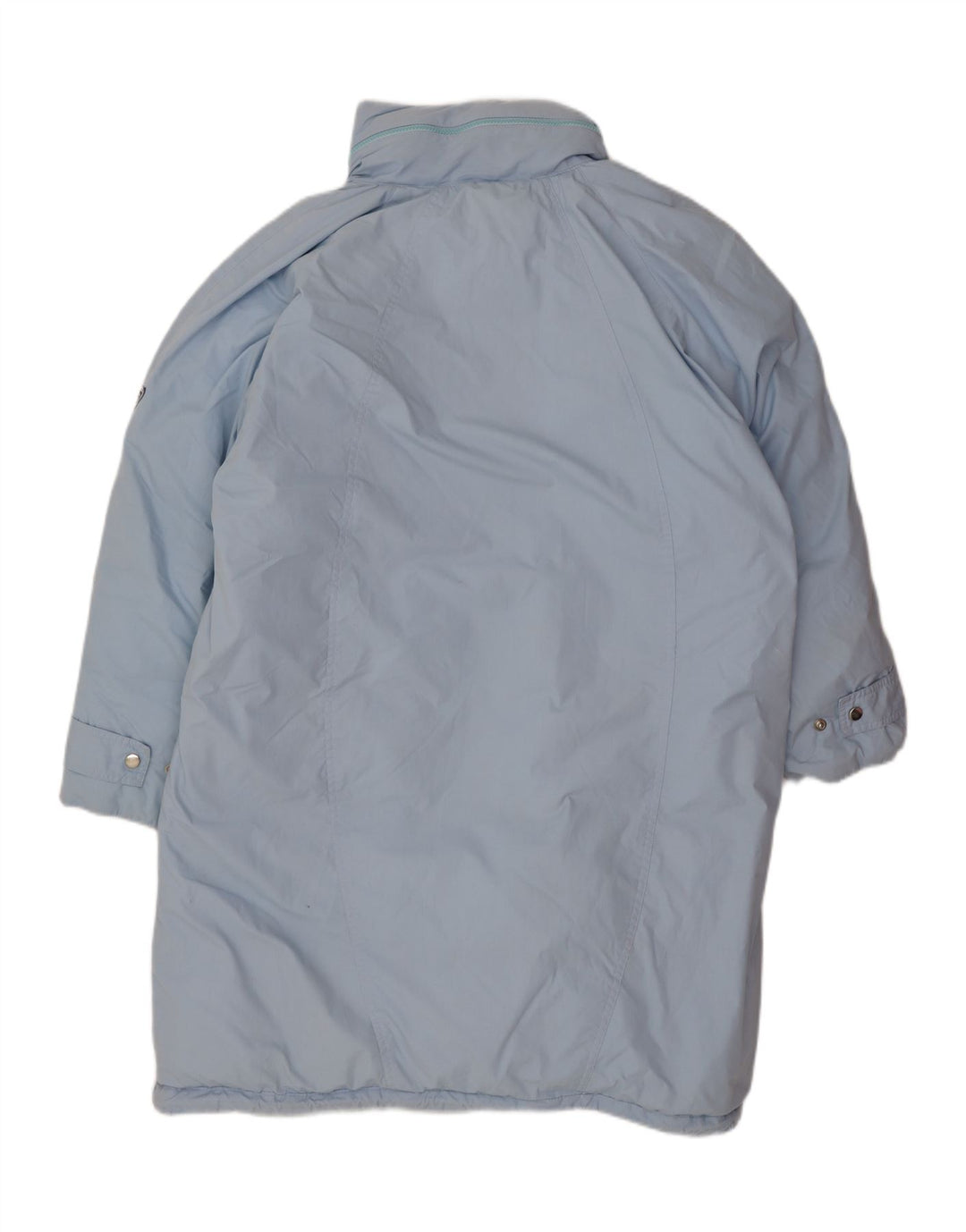 Vintage Womens Oversized Padded Coat EU 42 Large Blue