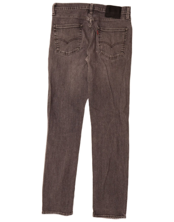 Levi's Mens Slim Jeans W32 L34 Grey Cotton