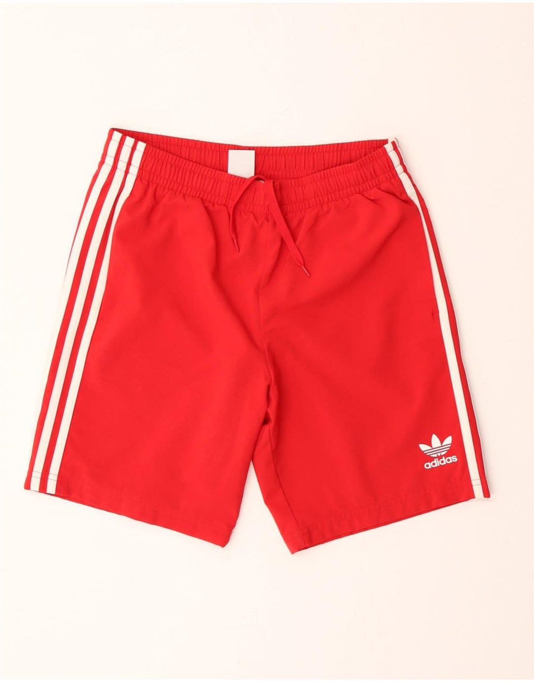 Adidas Boys Sport Shorts 13-14 Years  Red Polyester