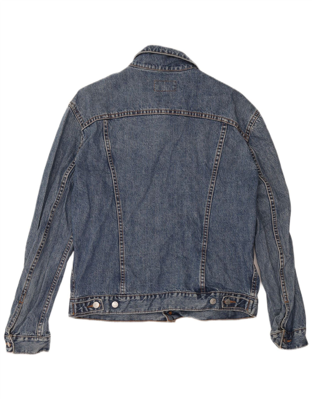 Carrera Mens Denim Jacket UK 40 Large Blue Cotton