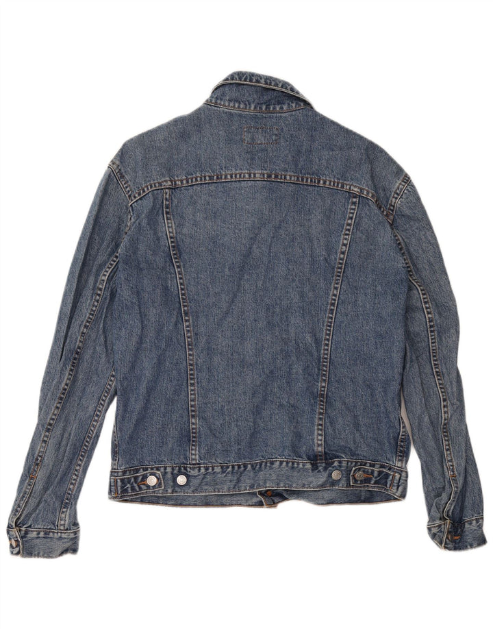 Carrera Mens Denim Jacket UK 40 Large Blue Cotton