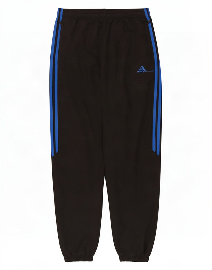 Adidas Mens Tracksuit Trousers Joggers Large Black Polyester