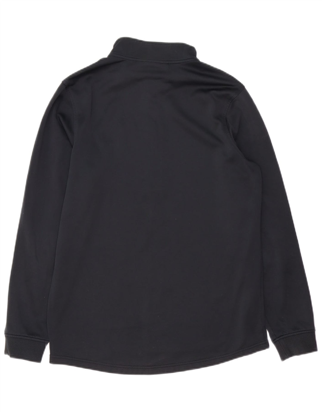 UNDER ARMOUR Mens Cold Gear Zip Neck Sweatshirt Jumper Small Black
