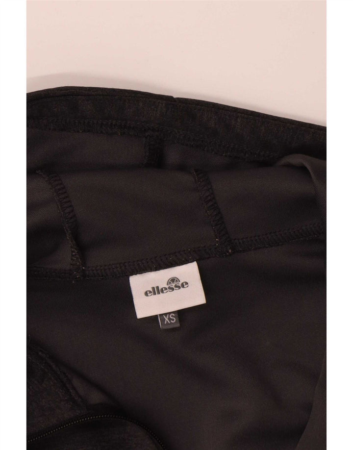 Ellesse Mens Zip Hoodie Sweater XS Grey Polyester