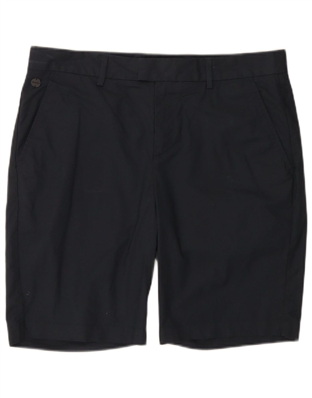 Superdry Mens Chino Shorts W34 Large  Navy Blue Cotton